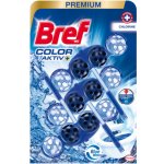 Bref Color Aktiv Chlorine tuhý WC blok 3 x 50 g – Zboží Mobilmania