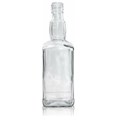Skloobaly Skleněná lahev Square 500 ml - PP 28 – Zboží Dáma