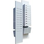 3MH s.r.o. Poštovní schránka PK 300×90×370 do pevného dílu dveří Barva: RAL 8016 tmavě hnědá – Hledejceny.cz