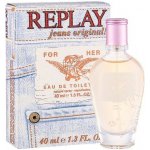 Replay Jeans Original! toaletní voda dámská 40 ml – Zbozi.Blesk.cz