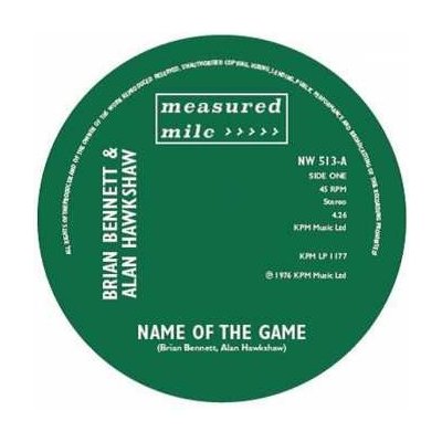 SP Brian Bennett Dave Richmond - Name Of The Game – Hledejceny.cz