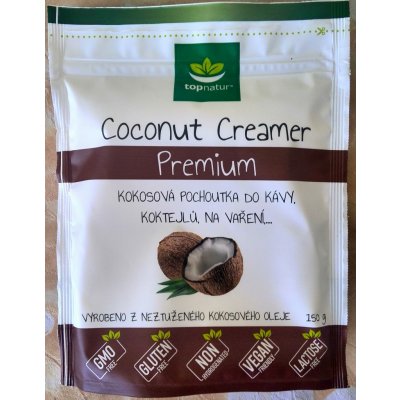 Topnatur Coconut Creamer Premium 150 g – Zboží Mobilmania