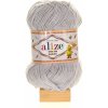 Příze Alize Cotton Gold Hobby šedá 533