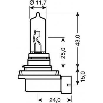 Osram Standard 64193 H4 P43t-38 12V 60/55W