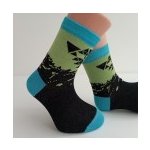 METRICON Dětské ponožky z bambusové viskózy, Zelená – Sleviste.cz