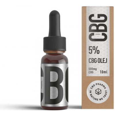 CBDpharma.cz CBD Pharma CBG olej 5% – 10 ml
