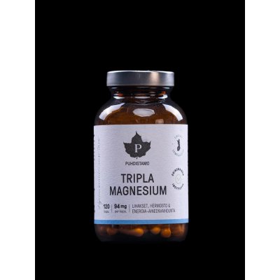 Puhdistamo Tripla Magnesium 120 kapslí – Zboží Dáma