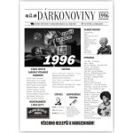 Dárkonoviny z roku 1996 originální retro přání – Zboží Dáma