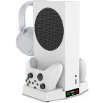 iPega XBS011 Docking Station Xbox Series S, Wireless controller a headset – Zbozi.Blesk.cz