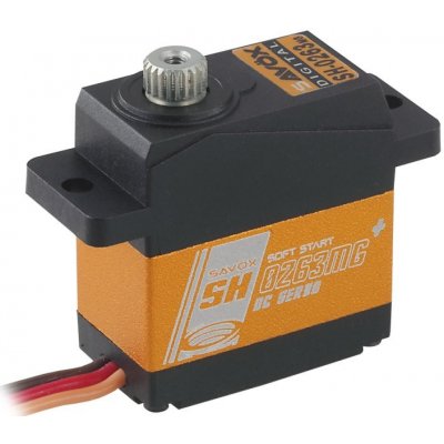 SAVOX SH-0263MG Digitální servo 2,2 kg-0,10s/60° – Zboží Mobilmania