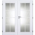 DOORNITE Elida bílé 145 cm – Zboží Mobilmania