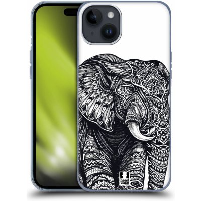 Pouzdro Head Case Apple iPhone 15 Plus Zdobený Slon – Zboží Mobilmania