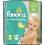 Pampers Active Baby 5 28 ks – Hledejceny.cz