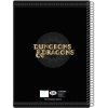 Poznámkový blok CyP Brands Zápisník Dungeons and Dragons Roll for Initiative, A4