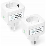 Elektrická zásuvka na dálkové ovládání Meross bílá – Zboží Mobilmania