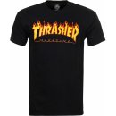 Thrasher triko Flame Logo Black
