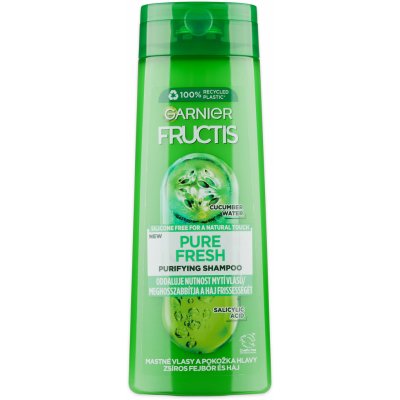 Garnier Fructis Pure Fresh posilující šampon 400 ml – Hledejceny.cz