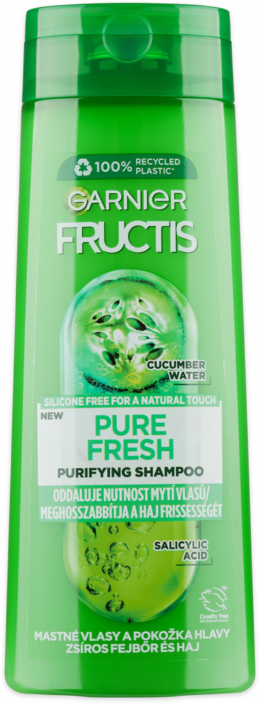Garnier Fructis Pure Fresh posilující šampon 400 ml