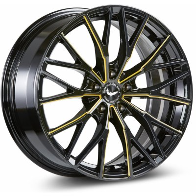 Barracuda Project THREE 8,5x18 5x112 ET43 gloss black flash gold – Hledejceny.cz