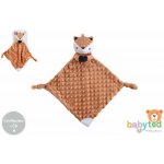 Srneček usínáček babyted, kousátko, chrastítko plyš 25x25cm na kartě v sáčku 0m+ – Hledejceny.cz