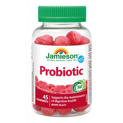 Jamieson Probiotic Gummies želatinové pastilky 45 ks – Zbozi.Blesk.cz