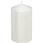 Atmosphera Válcová svíčka, lesklá, 12 cm, bílá bílá – Hledejceny.cz