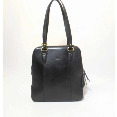 Katana dámský kožený kabelko-batůžek 64206 černá – Zboží Mobilmania