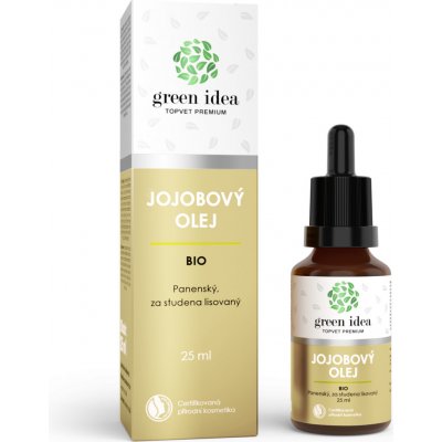 Green Idea Jojobový olej BIO 25 ml – Zboží Mobilmania