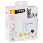 Ferplast Swing 5T Dvířka hnědá 22 x 25 cm – Zboží Dáma