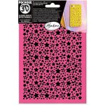 Aladine Silikonová samolepicí šablona Aladine 3D, A5 Kytičky – Hledejceny.cz