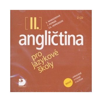 Angličtina pro jazykové školy II. - Nová - 2CD - Nangonová,Peprník