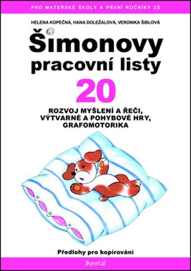 ŠPL 20 - Rozvoj myšlení a řeči: Rozvoj myšlení a řeči, výtvarné a pohyblivé  hry, grafomotorika. od 149 Kč - Heureka.cz