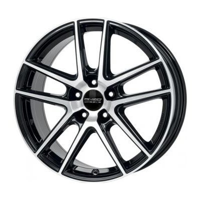 Anzio Split 7,5x17 5x112 ET45 black polished