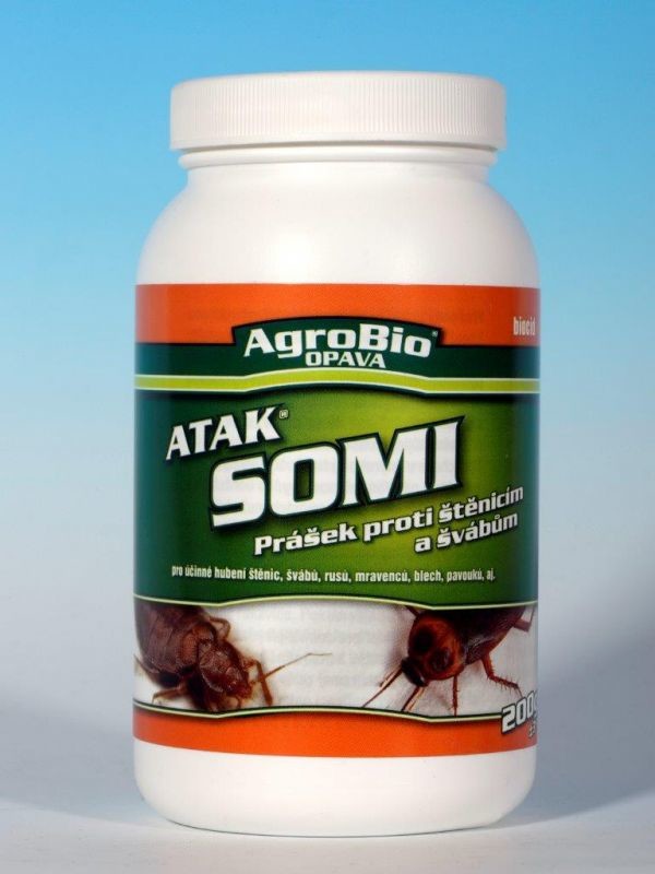 AgroBio ATAK Somi proti štěnicím a švábům 200 g