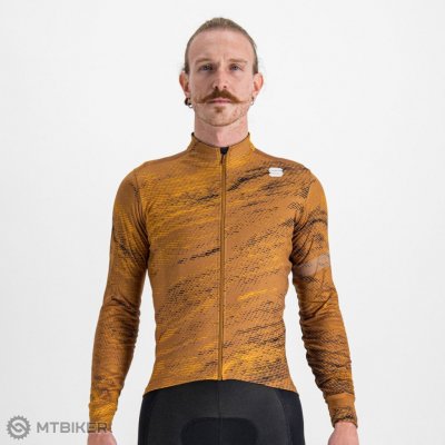 Sportful Cliff Supergiara Thermal hnědá/kožená/černá