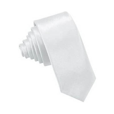Kravata sublimace termotransfer bílá – Zboží Dáma
