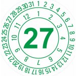 Datumovka - 2027 samolepící vinylová fólie 40 mm aršík 10 kusů – Sleviste.cz