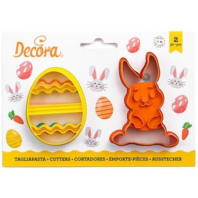Vykrajovátko vajíčko zdobené a zajíček - Decora – Hledejceny.cz