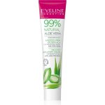 Eveline Cosmetics 99% Natural Aloe Vera zklidňující depilační krém linie bikin a podpaží 125 ml – Sleviste.cz