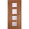 Interiérové dveře Solodoor Zenit 23 prosklené olše 90 L
