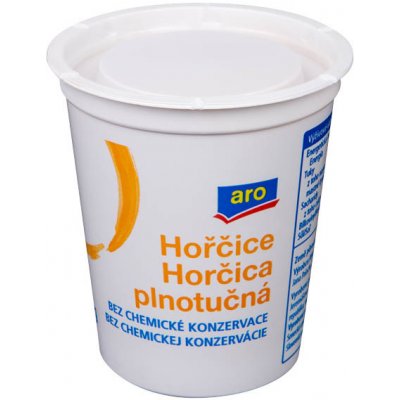 Aro Hořčice plnotučná 200 g – Zboží Dáma