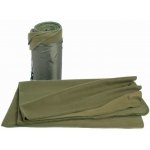 MIL TEC Deka Poly Fleece s obalem zelená 150 x 200 – Zboží Dáma