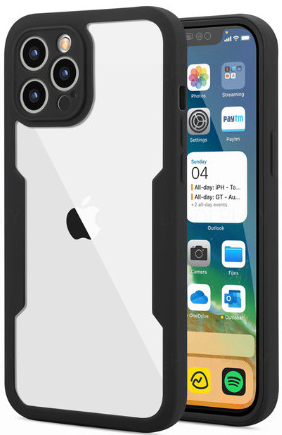 Pouzdro Beweare 360 oboustranné TPU iPhone 7 / 8 / SE 2020 / SE 2022 - černé