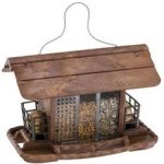 Ferplast Slovakia Krmítko venkovní JOK 2 dekor dřevo plast – Zboží Dáma