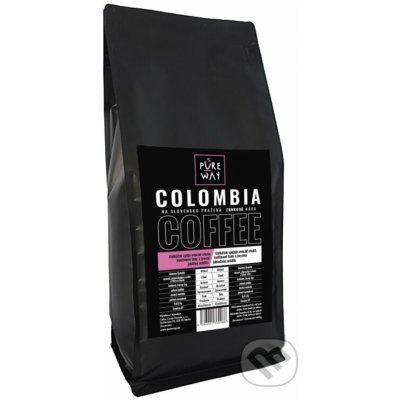 Pure Way Colombia odrodová zrnková 1 kg – Hledejceny.cz