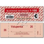 Baloušek tisk ET300 Bločkové vstupenky 1-100 – Zboží Živě