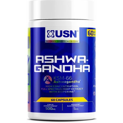 USN Ashwagandha 60 kapslí – Hledejceny.cz