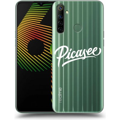 Pouzdro Picasee silikonové Realme 6i - Picasee - White čiré – Zboží Mobilmania