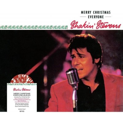 Shakin' Stevens: Merry Christmas Everyone (Coloured Red & White Marble Vinyl): Vinyl (LP)