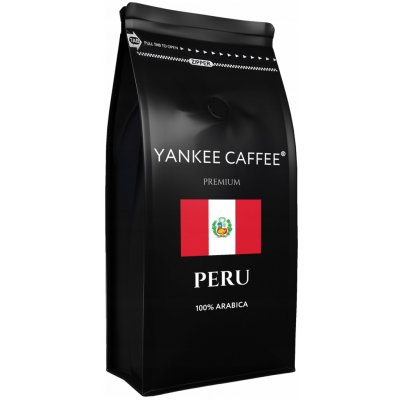Yankee Caffee 100% arabica Peru zrnková 1 kg – Hledejceny.cz